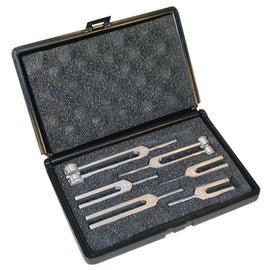 Tuning Fork Clinical Grade Set 128-4096 Cps(6 Pc+case).