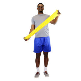 Cando Exercise Band Yellow X-light 50-yard Dispenser Box.