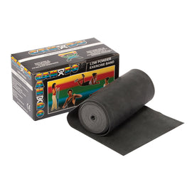 Cando Exercise Band Black X-heavy 6-yard Roll.