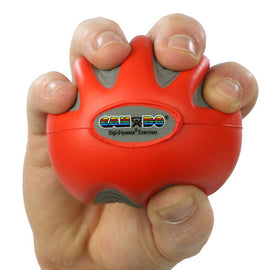 Cando Digi-squeeze Hand Exer Red  Med Size  Light Strength.