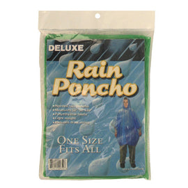 Hooded Rain Poncho.