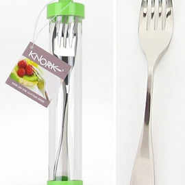 Knork (knife And Fork Comb.) Stainless Steel--duo Finish.