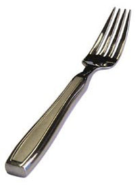 Dinnerware  Weighted Fork.