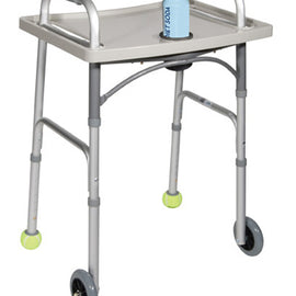 Universal Walker Tray With Cup Holder  Grey  Drive.