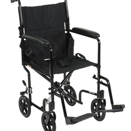 Wheelchair Transport Lightweight Black 17.