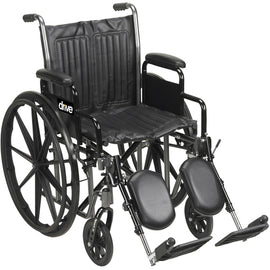 Wheelchair Econ Rem Desk Arms 20   W/elr's  Dual Axle.