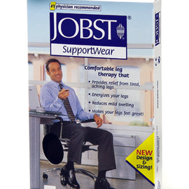 Jobst For Men 8-15 Over-the-calf Sock White Mediu.