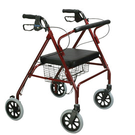 Rollator Oversize With Loop Bk Blue Bariatric Steel/10215bl-1.