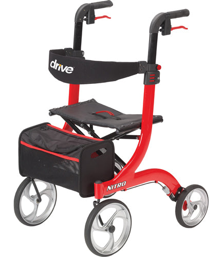 Nitro Rollator  Red.