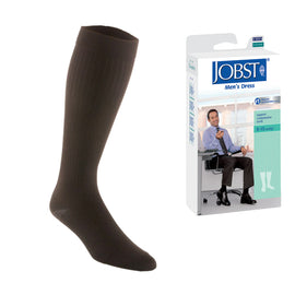 Jobst Men's Dress Socks 8-15 Brown Medium.