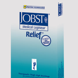 Jobst Relief 20-30 Thigh C/t Beige Medium  Silicone Band.