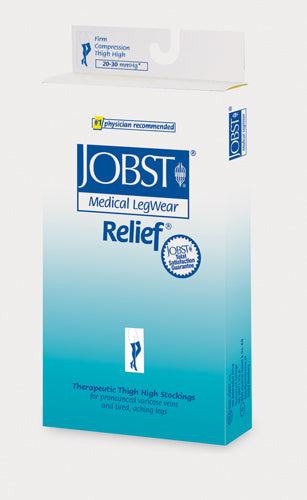 Jobst Relief  20-30 Thigh-hi Beige Large Closed-toe.