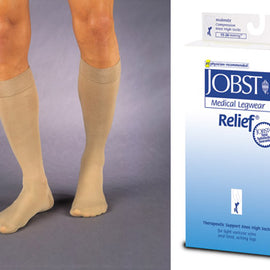 Jobst Relief K/h Ct 15-20 Mmhg Beige  Large.