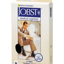 Jobst For Men 30-40 Ribbed Thigh-hi Black X-large.