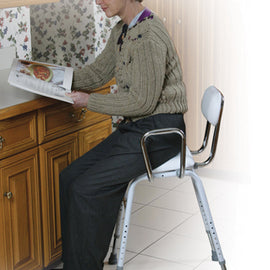 Kitchen (all-purpose) Stool W/adjustable Arms.