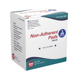 Non-adherent Gauze Pad Sterile 2  X 3  Bx/100.