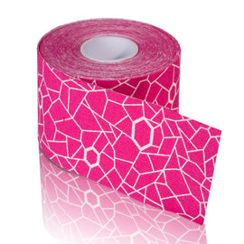 Theraband Kinesiology Tape Std Roll 2 X16.4' Pink/white.