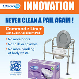 Sale Card For Commode Liner.