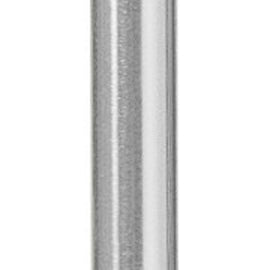 Quad Cane-large Base Silver W/vinyl Grip.