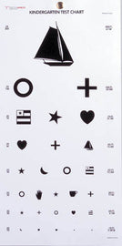 Kindergarten Eye Chart 22 X11.