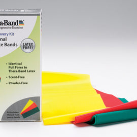 Thera-band 5' Combo Pack- Light  Latex-free.