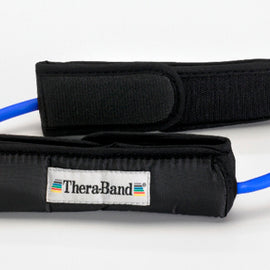 Theraband Prof Resist Tubing Loop W/padded Cuffs  Blue.