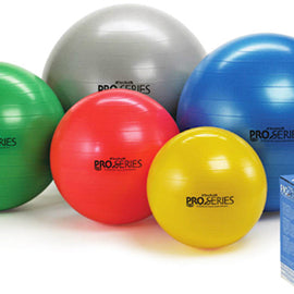 Pro-series Exercise Ball Slow-deflate Yellow 45cm..