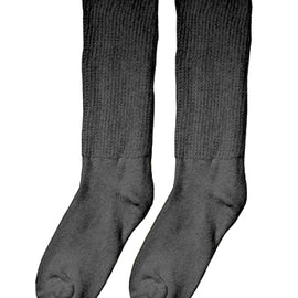 Diabetic Socks - Medium/large (8-10) (pair) Black.