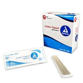 Cotton Tipped Applicators-6  Non-sterile Box/1000.