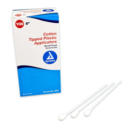 Mouth/throat 8  Cotton-tipped Applicators Bx/100 Non-sterile.