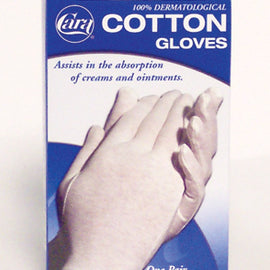 Cotton Gloves - White Medium (pair) Fits 7-1/2  - 8-1/2.