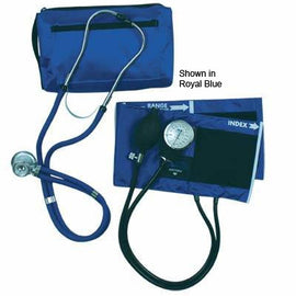 MatchMates Aneroid Sphyg Kit w/Stethoscope  Royal Blue.