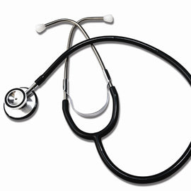 Dual Head Black Stethoscope 22.