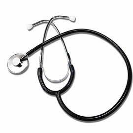 Single Head Nurses Black Stethoscope.