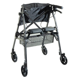 Ez Fold-n-go Rollator - Regal Rose  Heavy Duty.