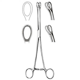 Foerster Sponge Forcep- 7  Serrated.