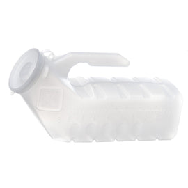 Urinal Male W/cover Disposable Translucent.