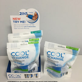 Empty Counter Display For Thermoskin Coolxchange Bandage.