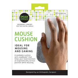 Wrist Cushion For Mouse By Imak  Heather Gray.