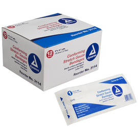 Vital-roll Conforming Gauze Sterile  4  X 131   Pk/12.