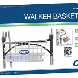 Snap-on Walker Basket For Folding Walkers.