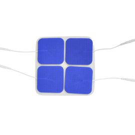 Reusable Electrodes  Pack/4 2 X2  Square  Blue Jay Brand.