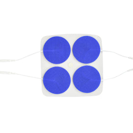 Reusable Electrodes  Pack/4 2  Round  Blue Jay Brand.