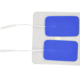 Reusable Electrodes  Pack/4 1.5 X2.5 Rctngle Bluejay Brand.