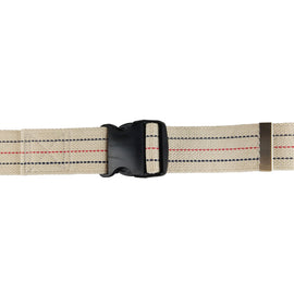 Gait Belt W/ Safety Release 2 X60  Striped Blue Jay Brand.