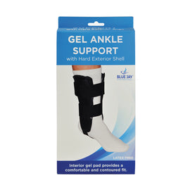 Blue Jay Universal Gel Ankle Support W/ Hard Exterior Shell.