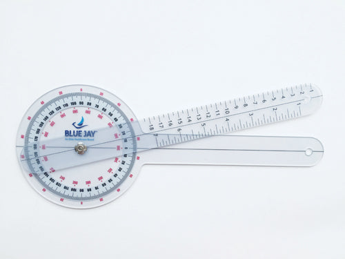 Take A Range Check Plastic 12  Goniometer 360 Deg.