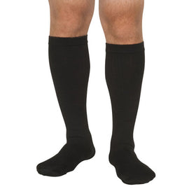 Men's Mild Support Socks 10-15mmhg  Black  Md/lg.