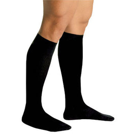 Men's Firm Support Socks 20-30mmhg  Black  Large.