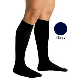 Men's Firm Support Socks 20-30mmhg  Navy  Large.